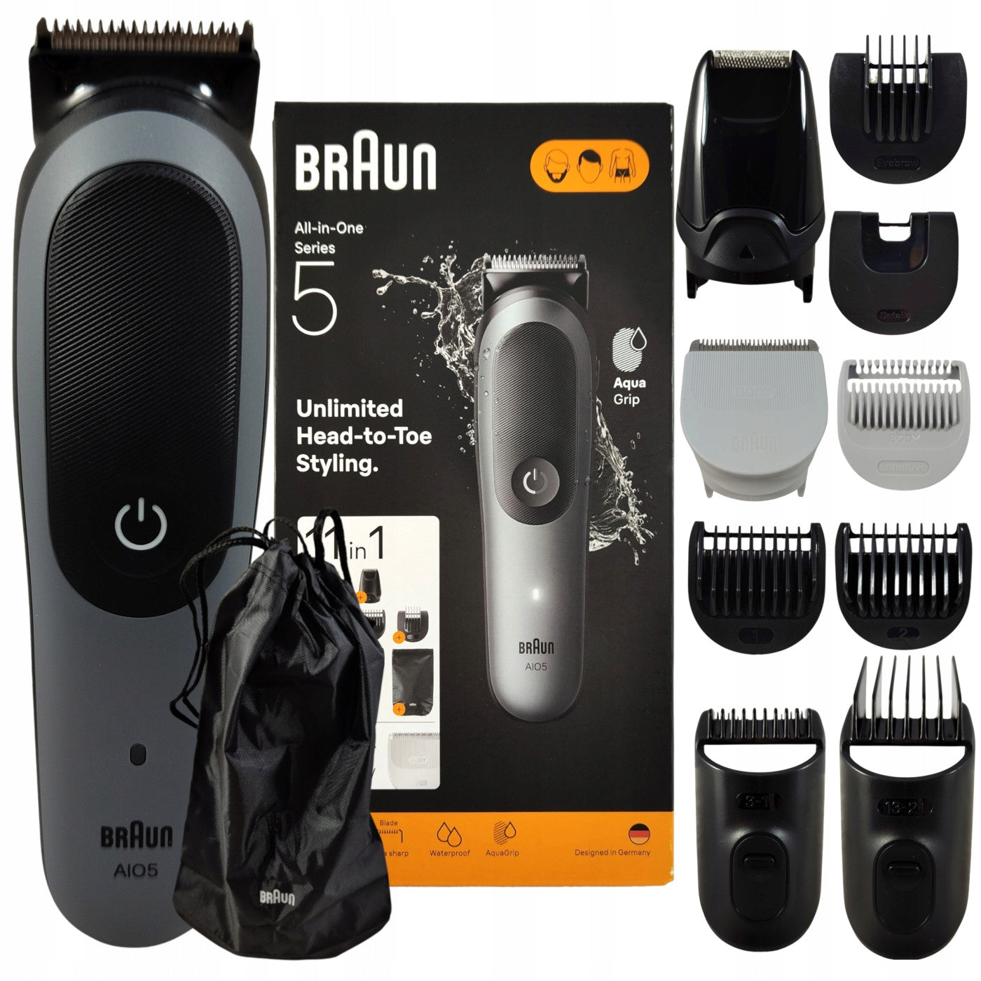Trimmer BRAUN Multigroom Series 5 AIO5560
