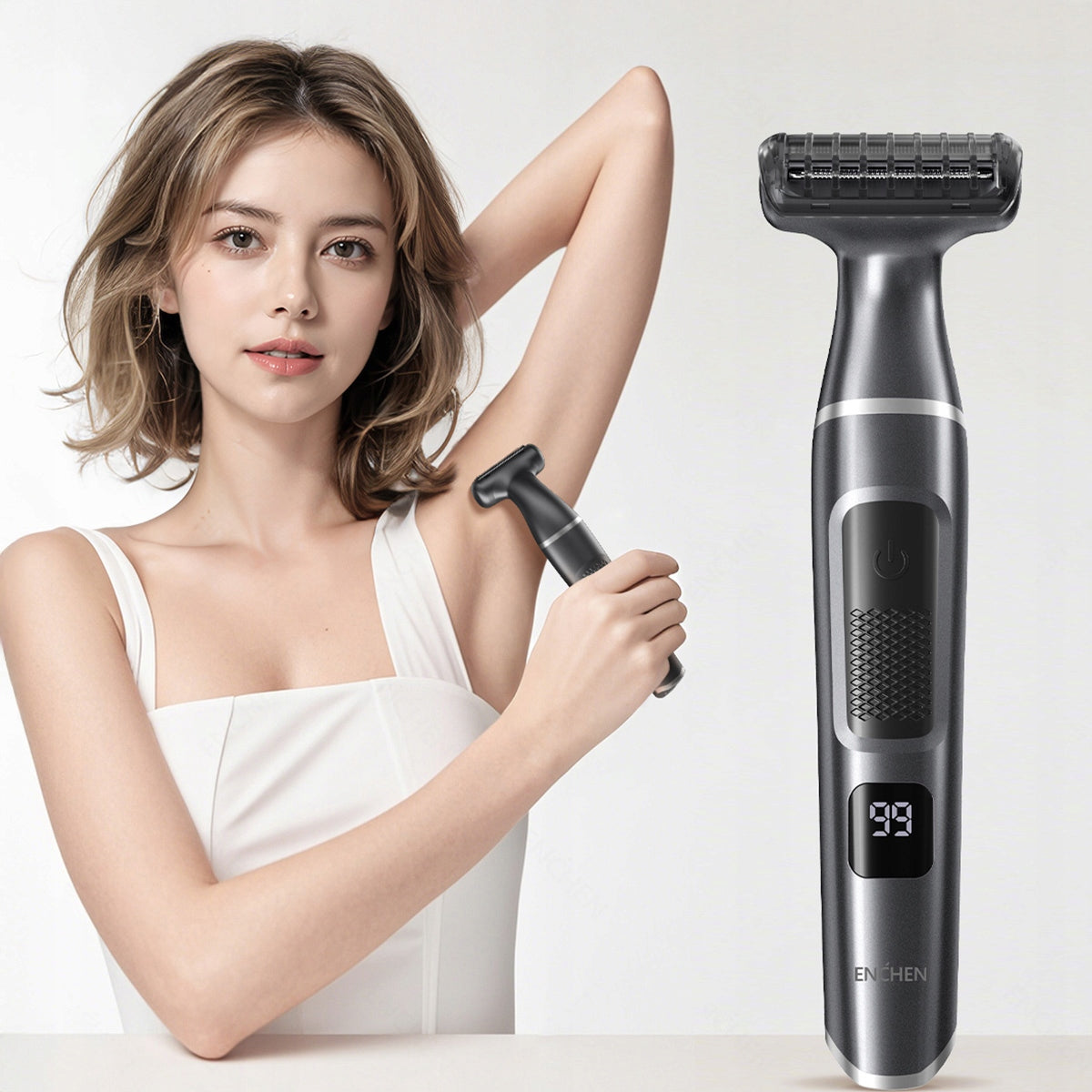 Trimmer Women's Bikini Clipper Armpit Leg USB-C ENCHEN A1 Brand Enchen