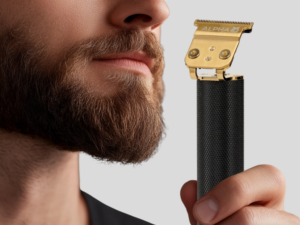 Trimmer for Beard Alpha - Hair and Head Cutting and Shaving Machine Brand ALPHA