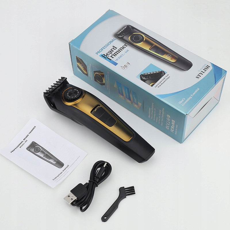 Trimmer for Beard Pro - Hair and Head Cutting and Shaving Machine Packaging status original