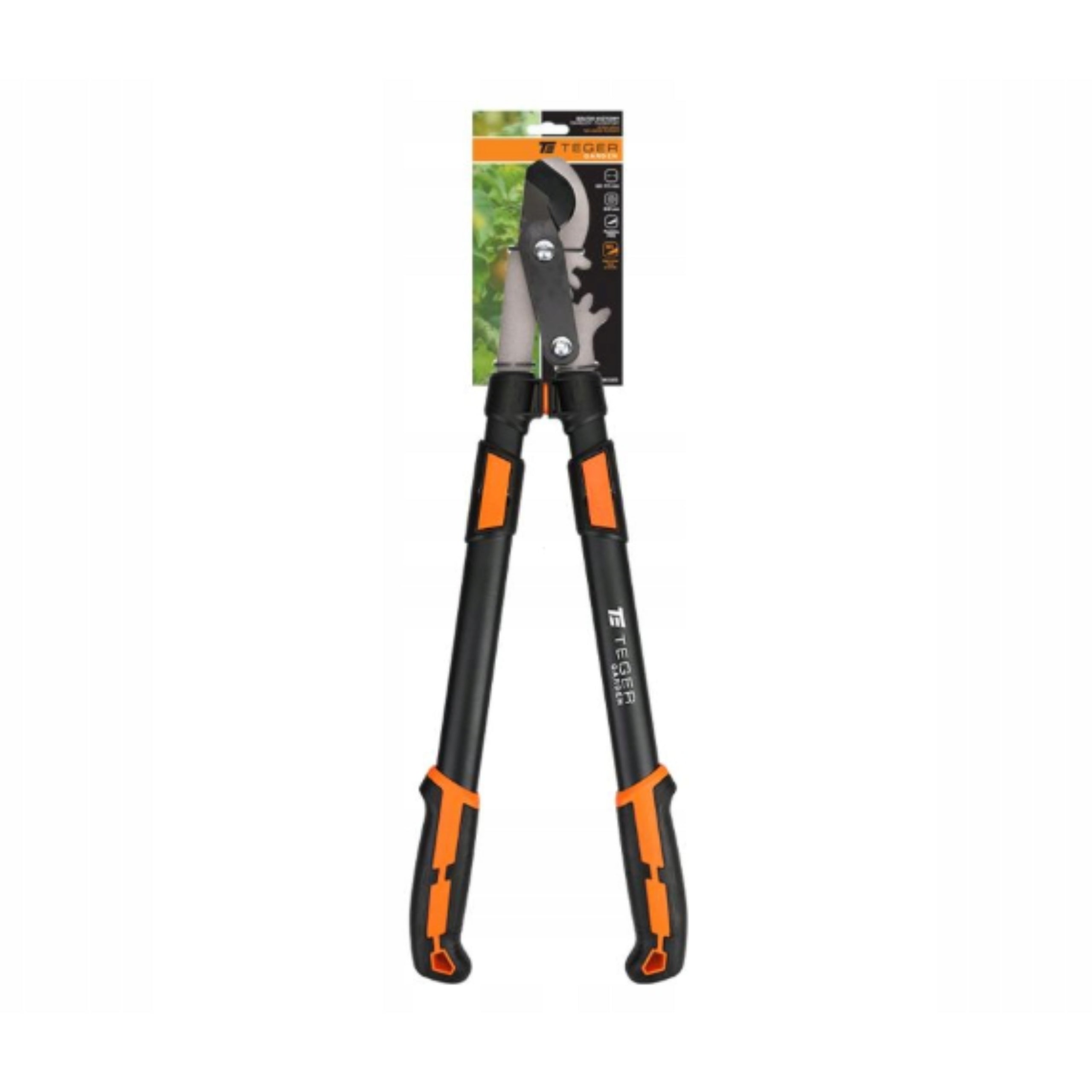Trimmer hand shears telescopic PROESSIONAL Teger 40mm 660-915 [mm] Packaging status original