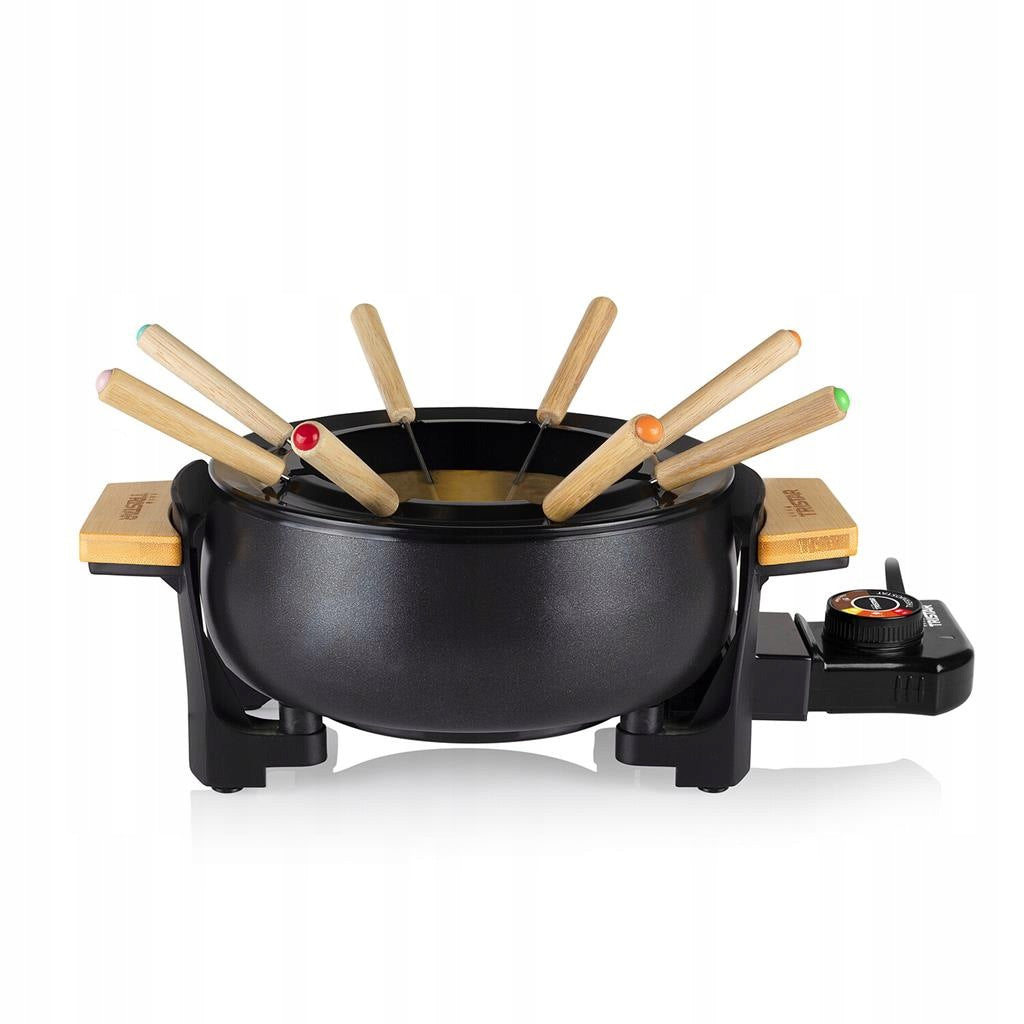 Tristar FO-1108 Fondue 1,5L 1000W 8 Person Thermostat Bamboo Manufacturer code 8712836962804