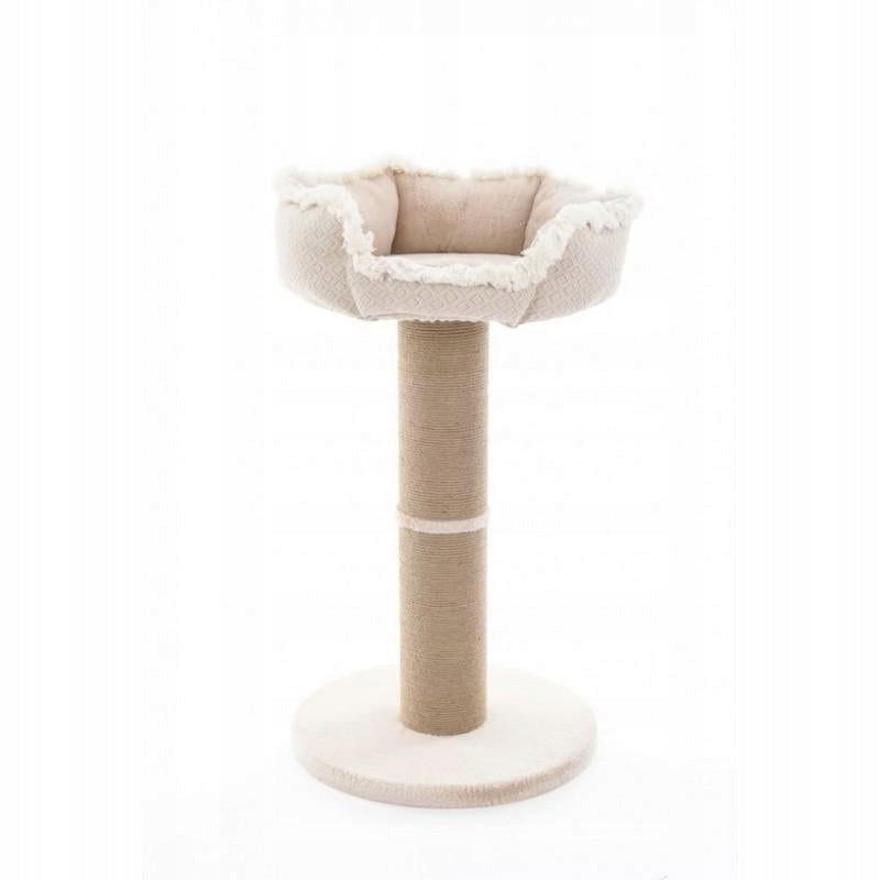 Trixie scratching post with cat bed Boho beige 50 x 83 cm high
