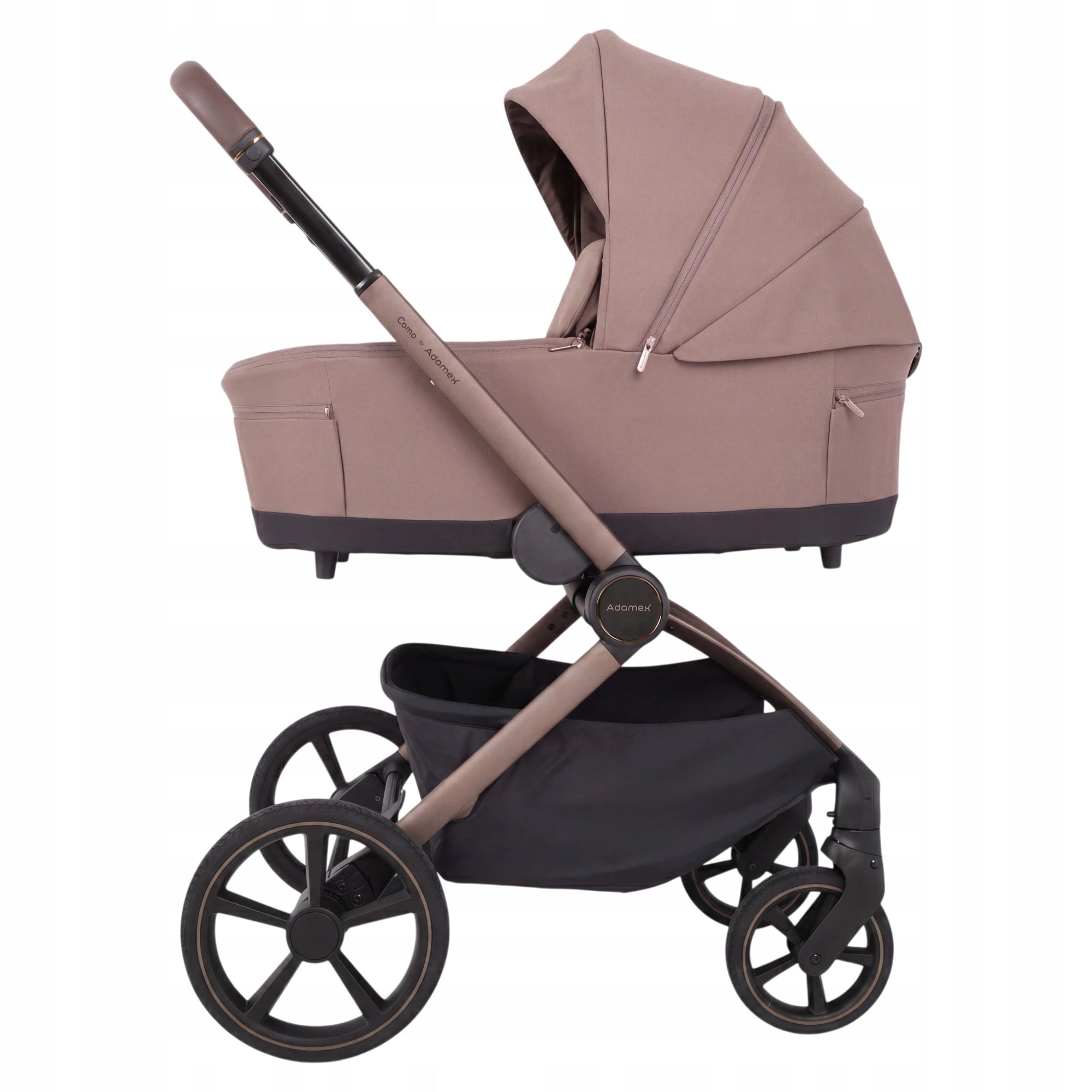Trolley 2in1 Adamex Como CHOCOLATE FANGO + ADAPTERS