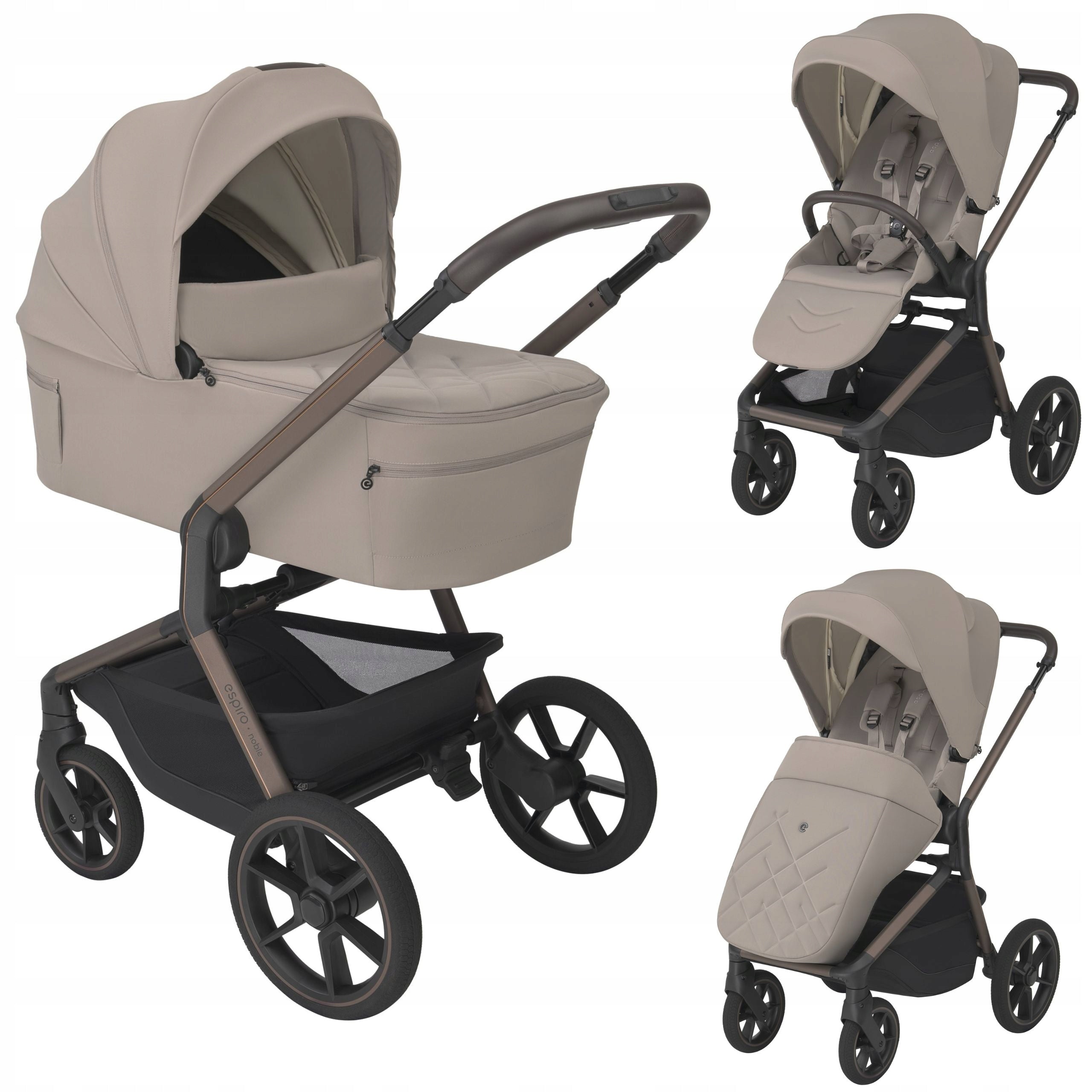 Trolley 2in1 Espiro Noble Espiro NOBLE 09 CASHMERE