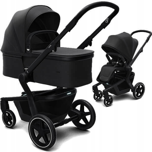 Trolley 2in1 Joolz Hub + Brilliant Black front rear