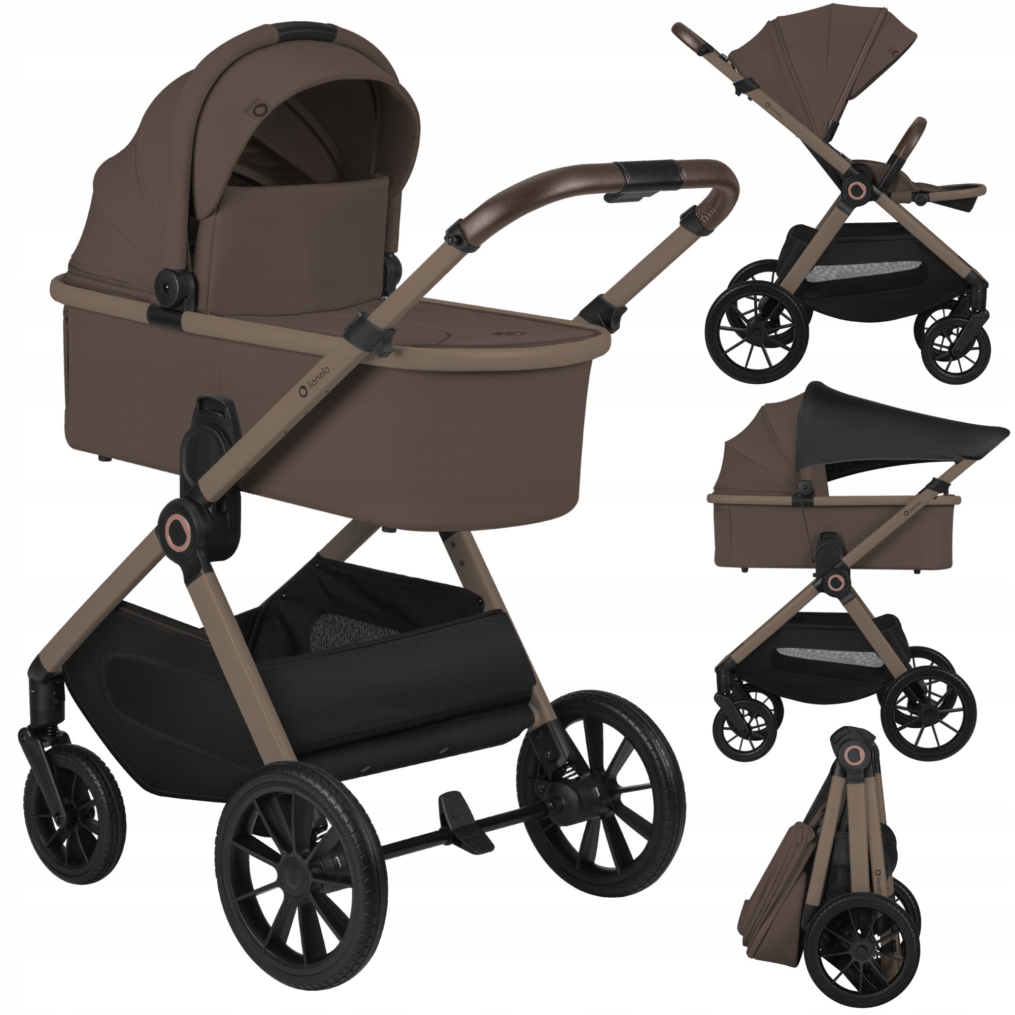 Trolley 2in1 LIONELO LAYLA Beige Taupe