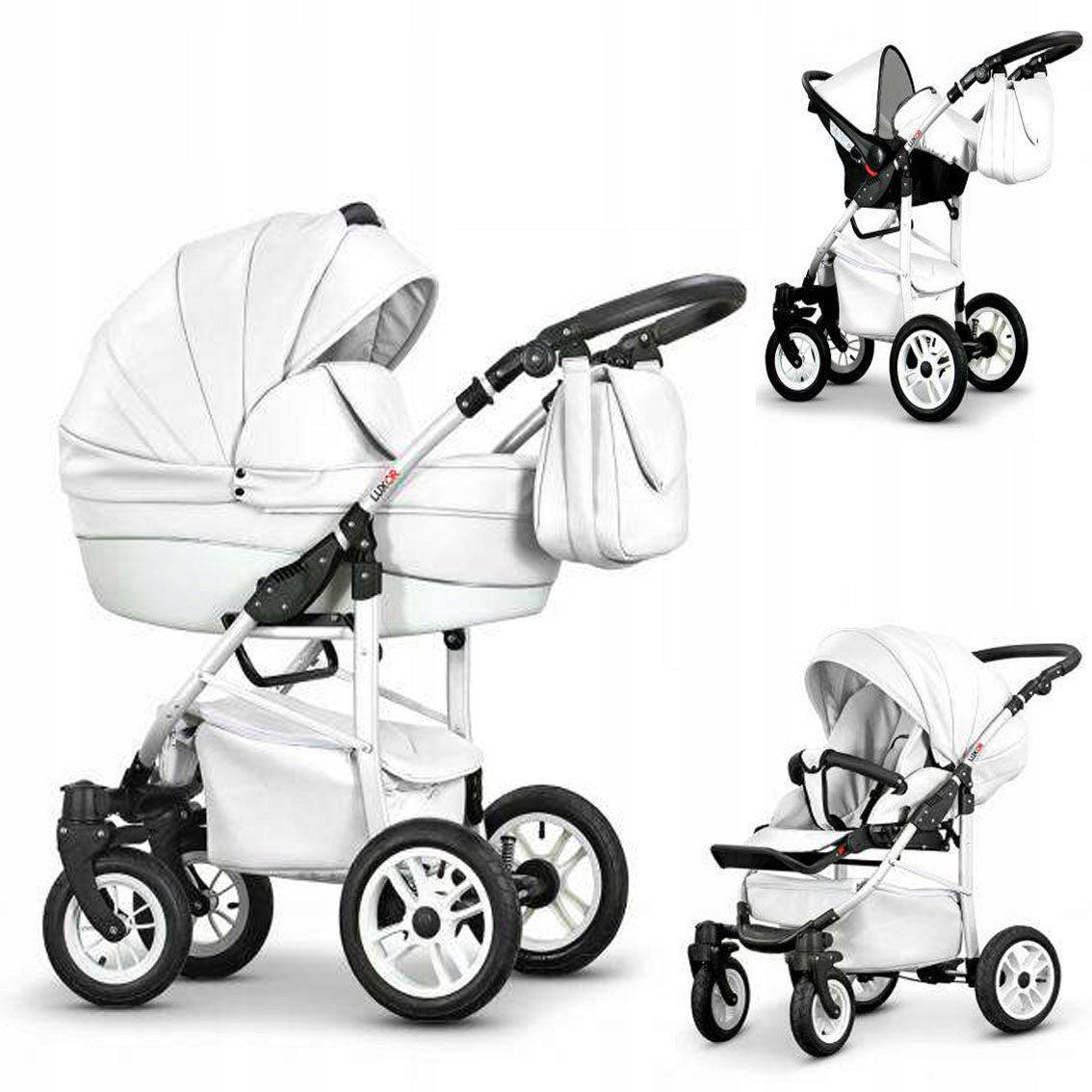 Trolley 2in1 Luxor - 25 colors , Upholstery with eco-leather!!! Packaging status original