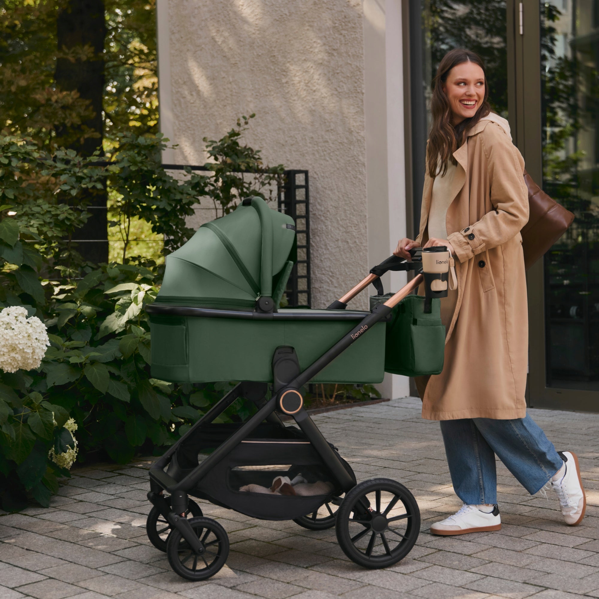 Trolley 2in1 Multifunctional Stroller Gondola FREEBIE accessories Lionelo LAYLA Manufacturer code LO-LAYLA 2IN1 BEIGE TAUPE