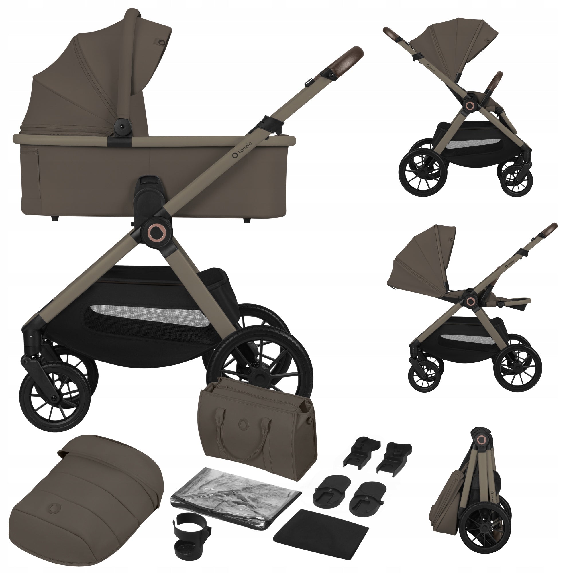 Trolley 2in1 Multifunctional Stroller Gondola FREEBIE accessories Lionelo LAYLA Packaging status original