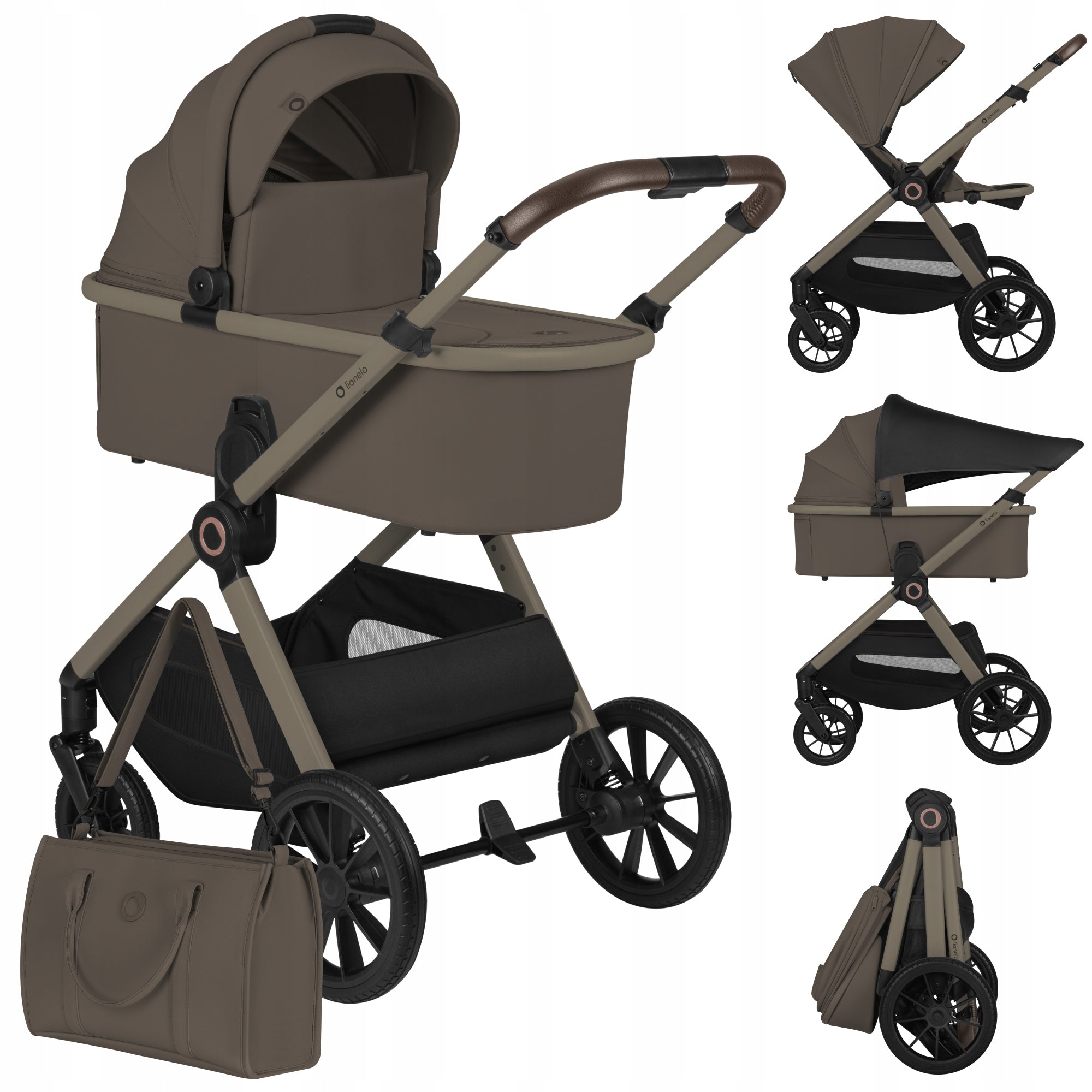 Trolley 2in1 Multifunctional Stroller Gondola FREEBIE accessories Lionelo LAYLA
