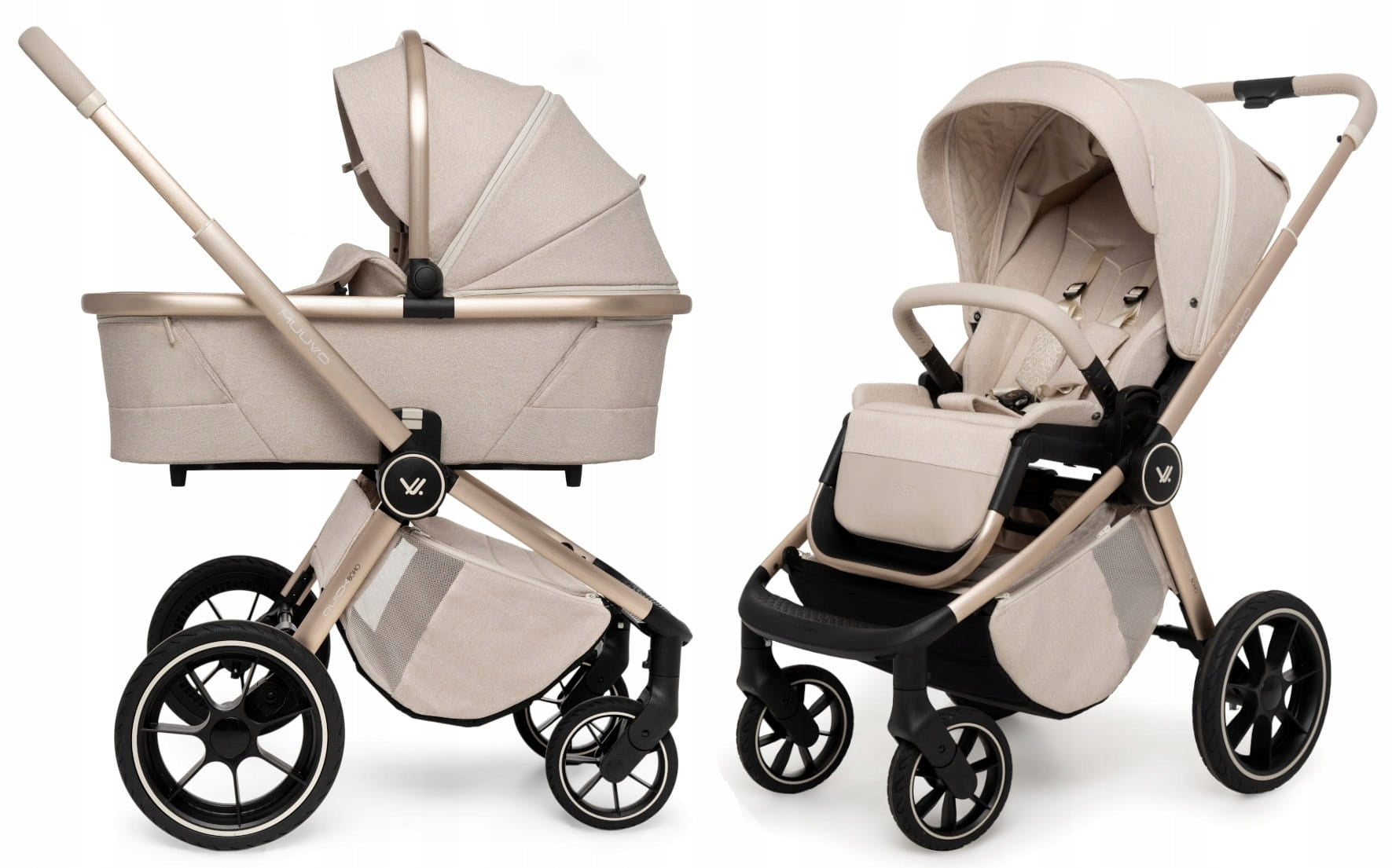Trolley 2in1 Muuvo QUICK BOHO Beige