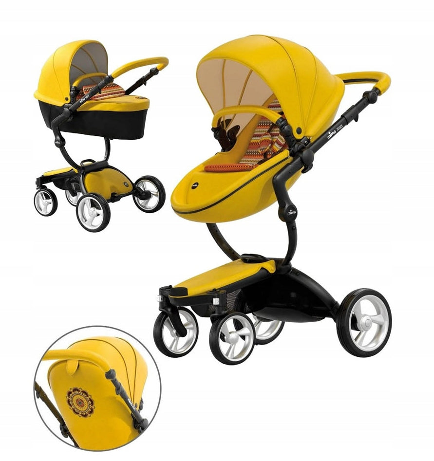 Trolley 2in1front rear MIMA Xari Limited Yellow
