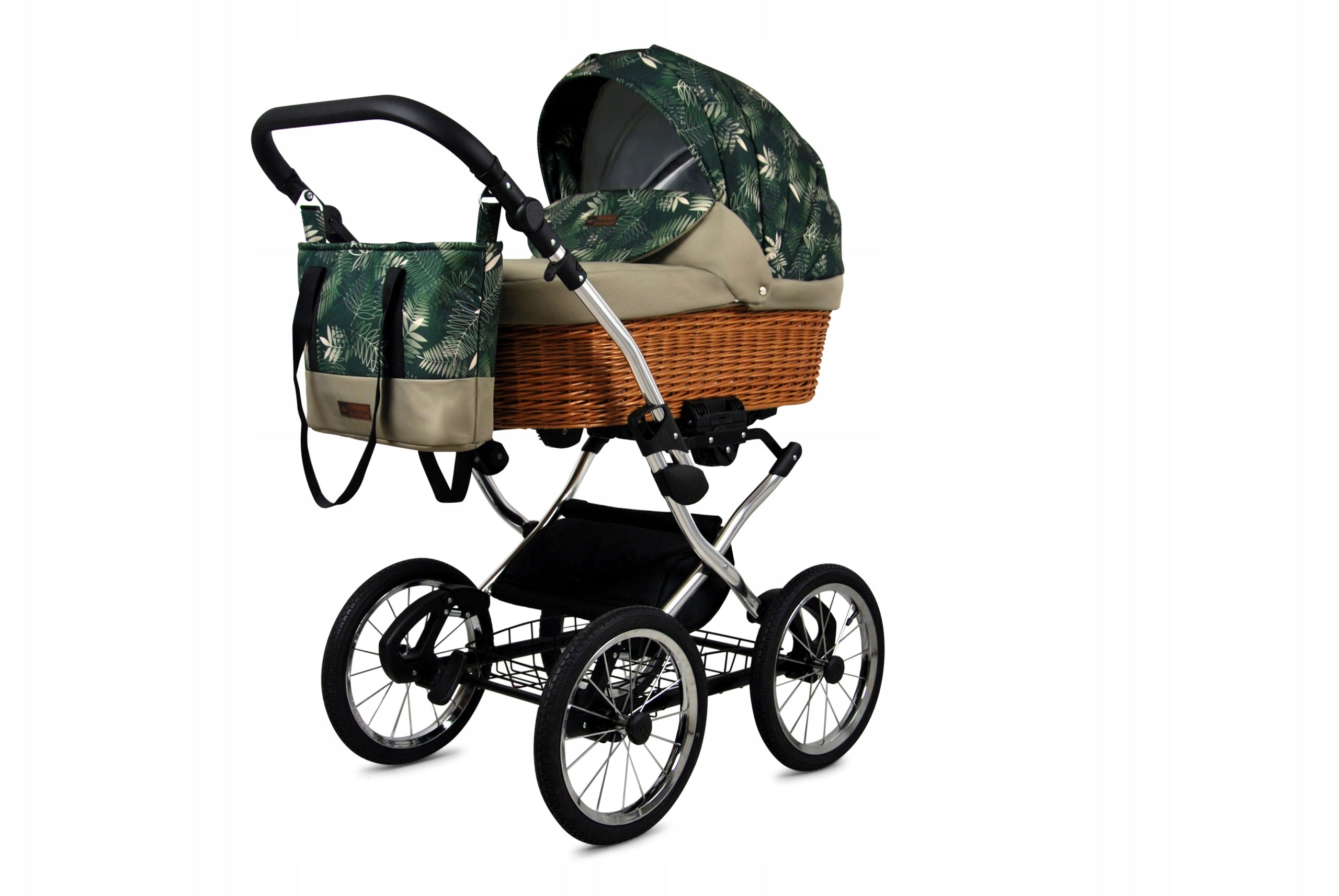 Trolley 4in1 BabyLux CLASSIC EXCLUSIVE stroller gondola seat base ISOFIX Brand BabyLux