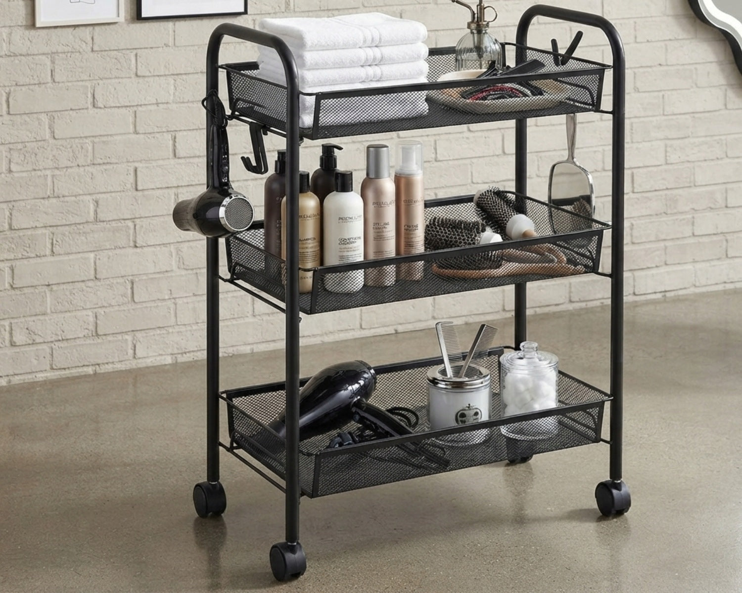 Trolley Cosmetic Hairdressing Helper on Wheels Manufacturer code PR-01