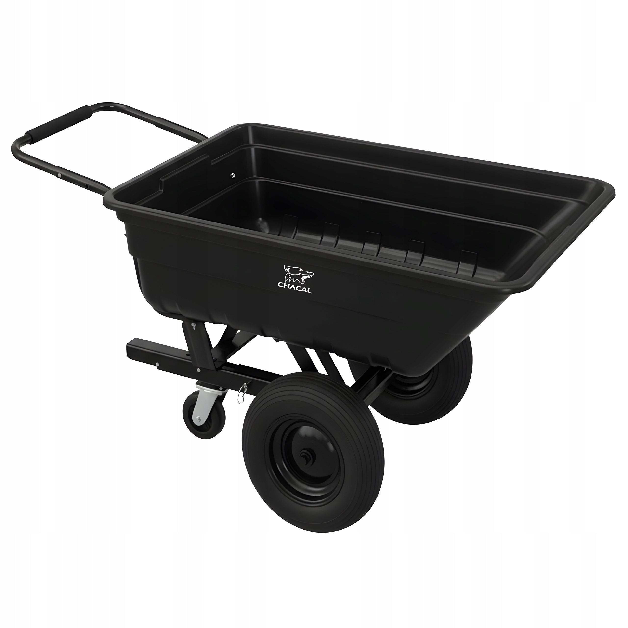 Trolley Garden Trailer for Tractor Lawn Mowers TIPPER POLYMER 300kg