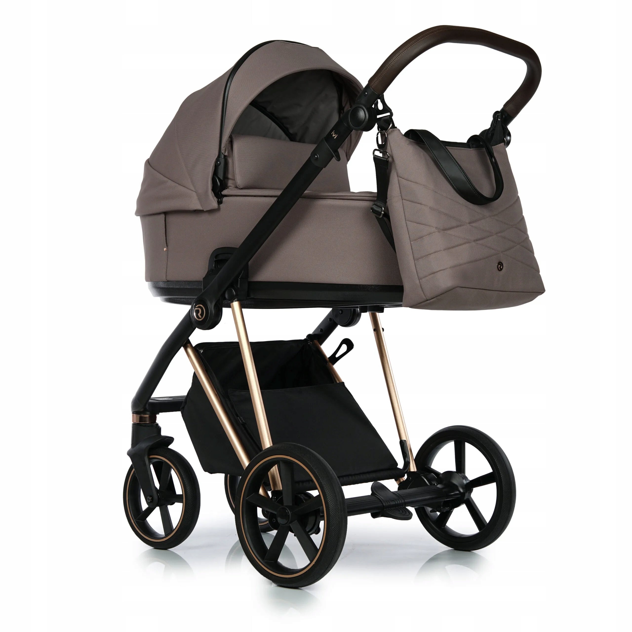Trolley Roan Ivi 2.0 Cocoa ROSE GOLD 2in1
