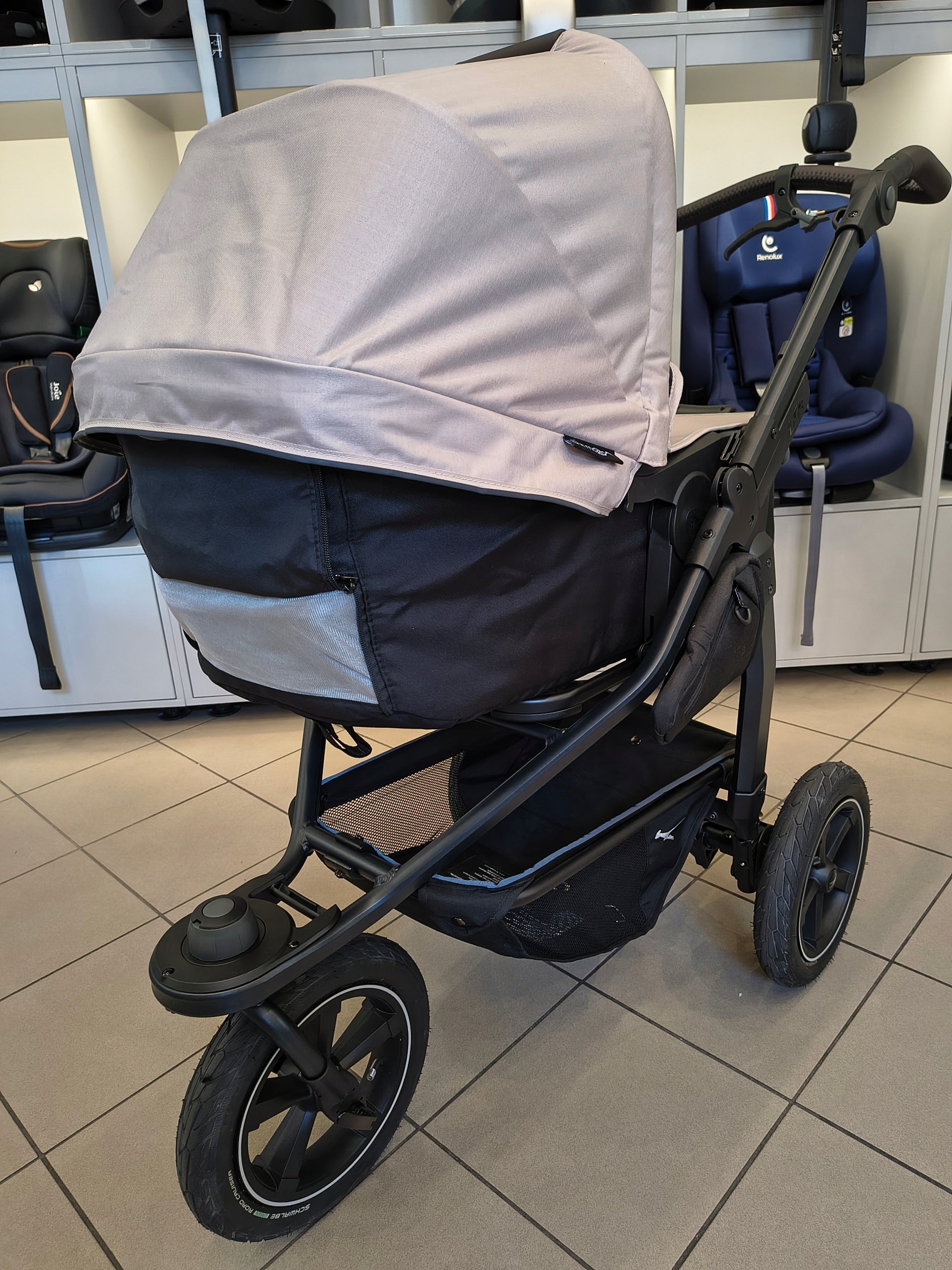 Trolley TFK mono2 2in1 pumped wheels Sand Brand TFK