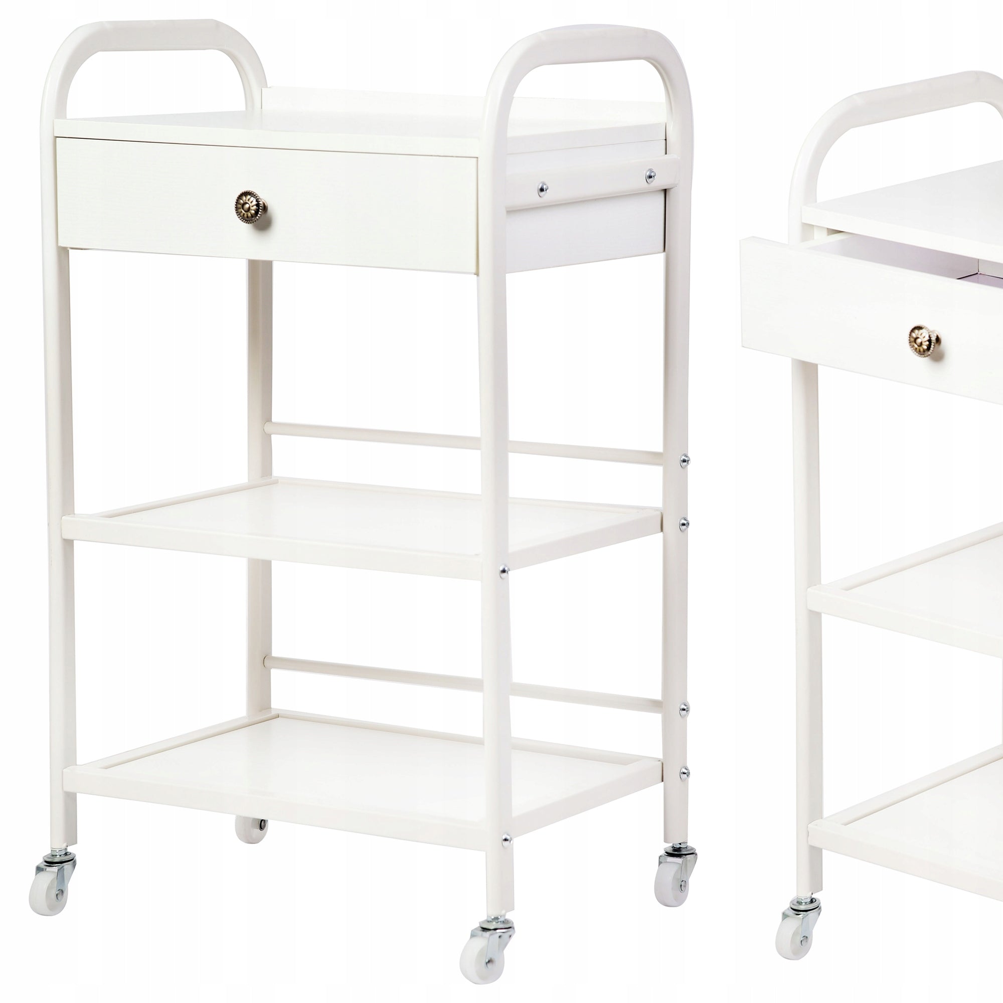 Trolley helper hairdresser table cosmetic spa for living room on wheels Calis