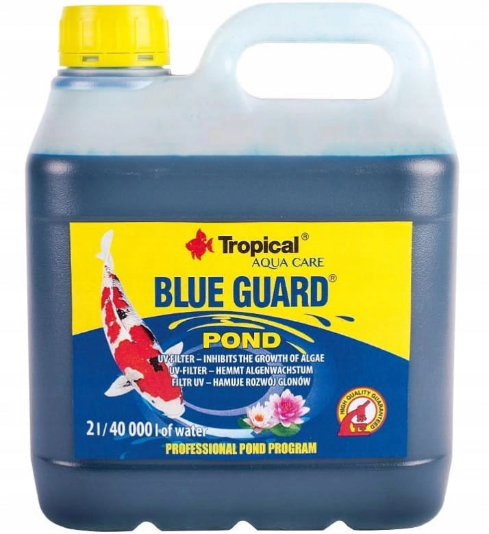 Tropical Blue Guard Pond 2L Fights Algae in the Eyelet