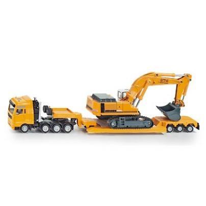 Truck tow truck with excavator Siku S1847 Manufacturer code 1847