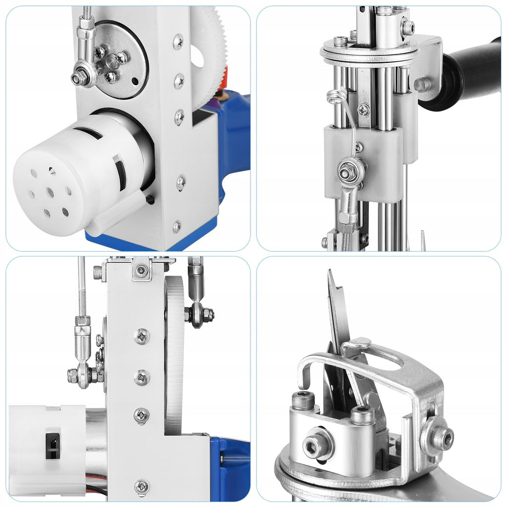 Tufting GUN Set (Pistolet + Machine) GUN MACHINE FABRIC TRIMMER YARN Manufacturer code Tufting Gun 2w1