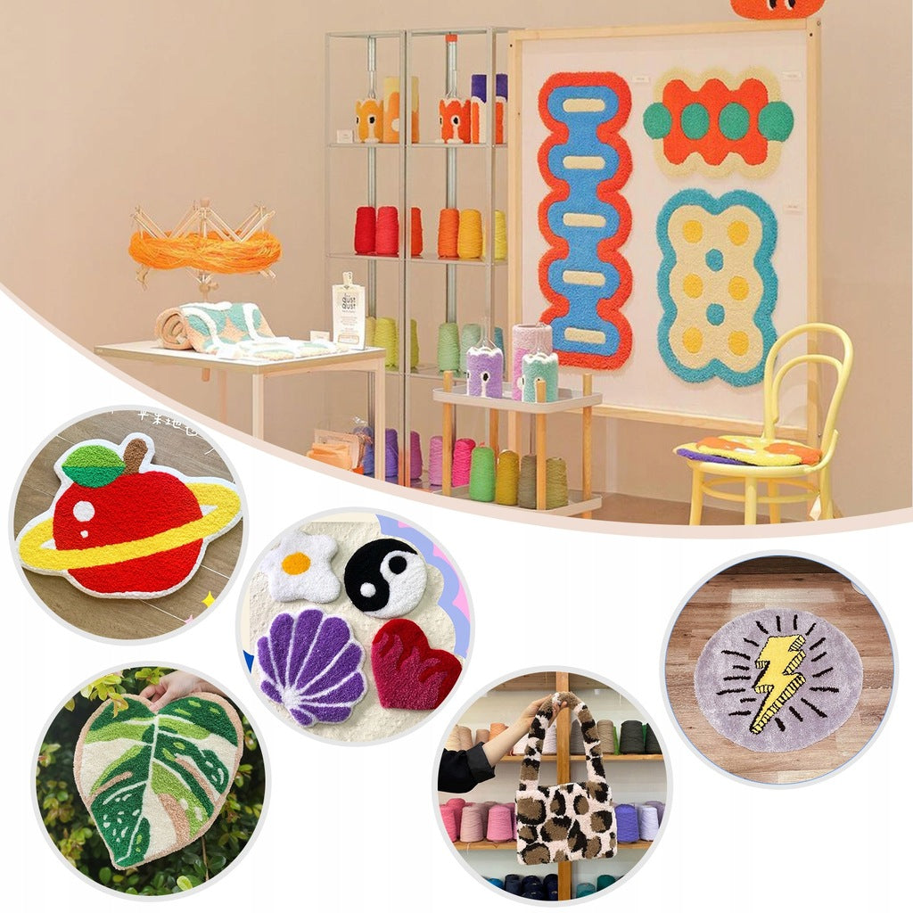 Tufting Gun 2in1 Hair Cut Loop 120W Speed Adjustment Trimmer Set Brand no brand