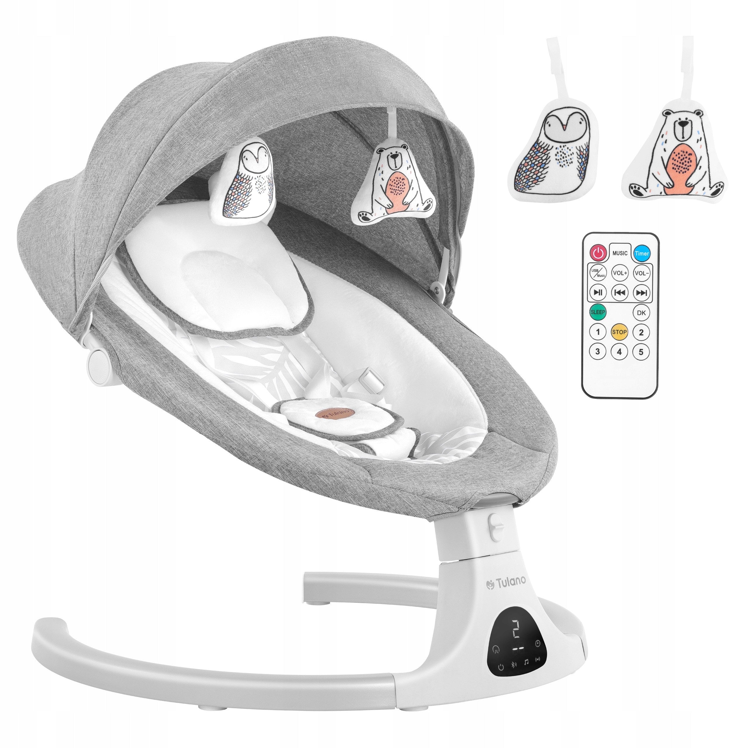 Tulano Deckchair ELECTRIC ROCKER Bluetooth Music Remote Control ASTRID Brand TULANO