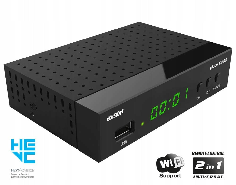 Tuner DVB-T2 decoder Edision EDISON PICCO T265 Brand Edision