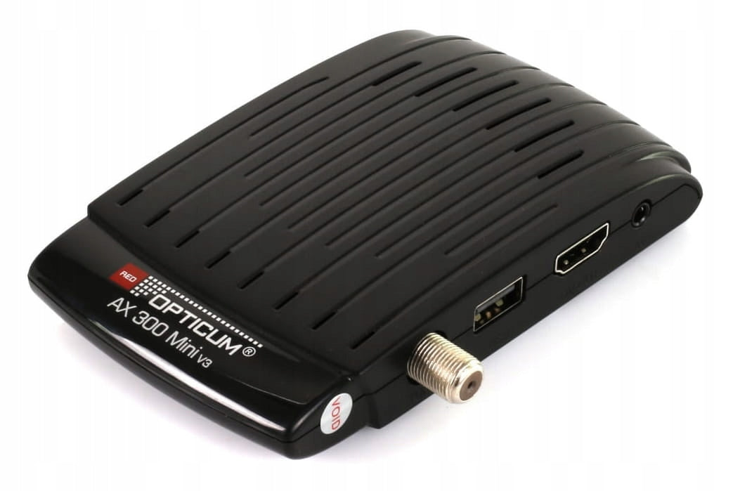 Tuner SAT OPTICUM HD AX-300 Plus Decoder FTA HD Manufacturer code AX 300 Mini V3