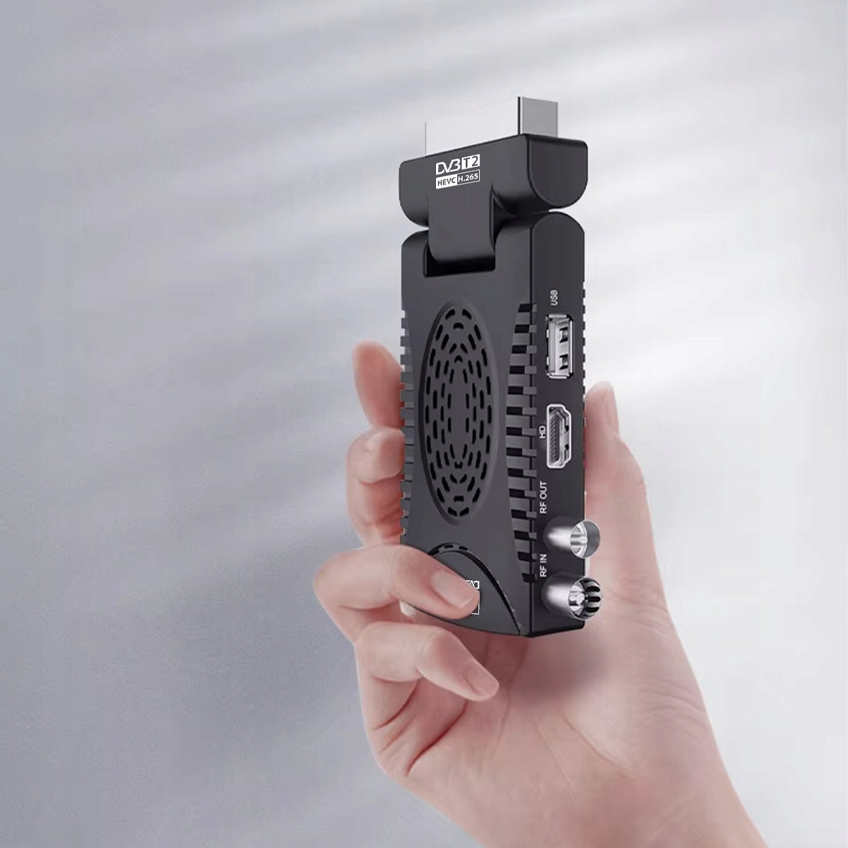 Tuner Satellite Decoder DVB-T2 HEVC H.265 WiFi terrestrial TV Stick Packaging status original
