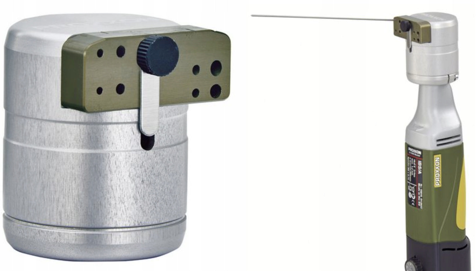Tungsten electrode sharpener ESV PROXXON attachment for Micromot