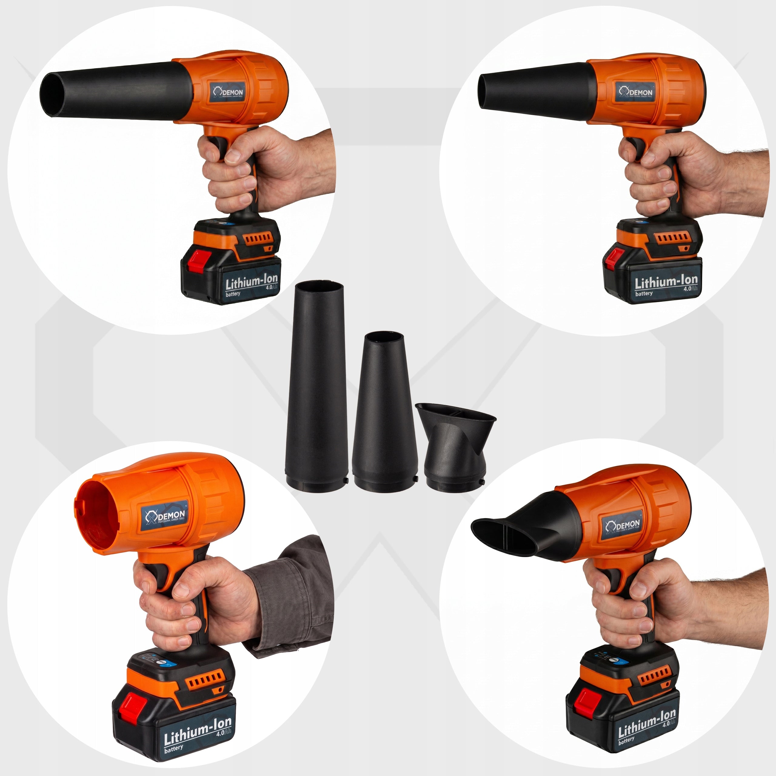 Turbo CORDLESS BLOWER for cleaning thuja leaves ELECTRIC 2xAku 4Ah Manufacturer code M88325