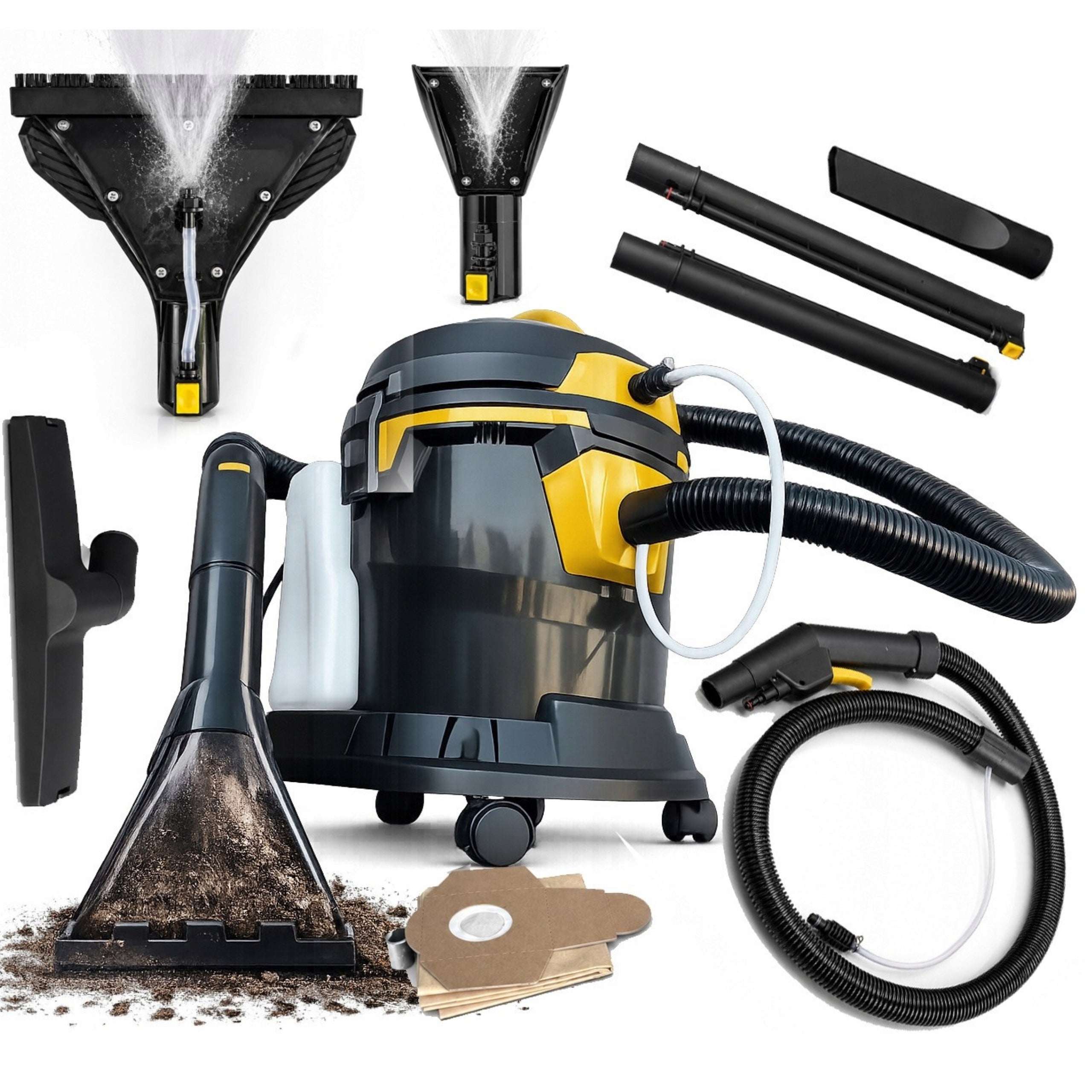 Turbo Pressure Washing Vacuum Cleaner Royale 5000 Carpets Upholstery Dry