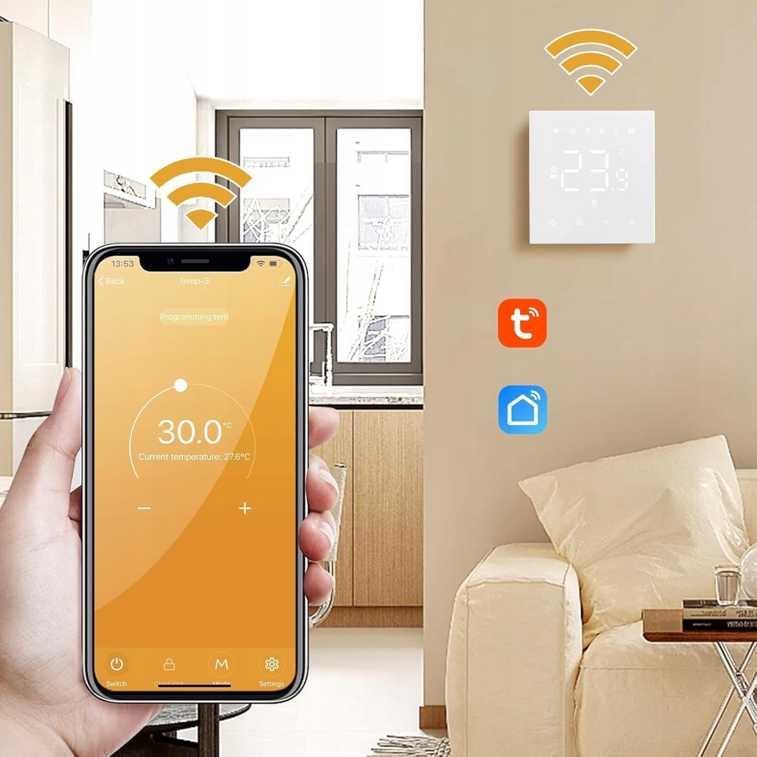 Tuya MIUCDA WiFi Thermostat for Floor Heating 3A Brand no brand