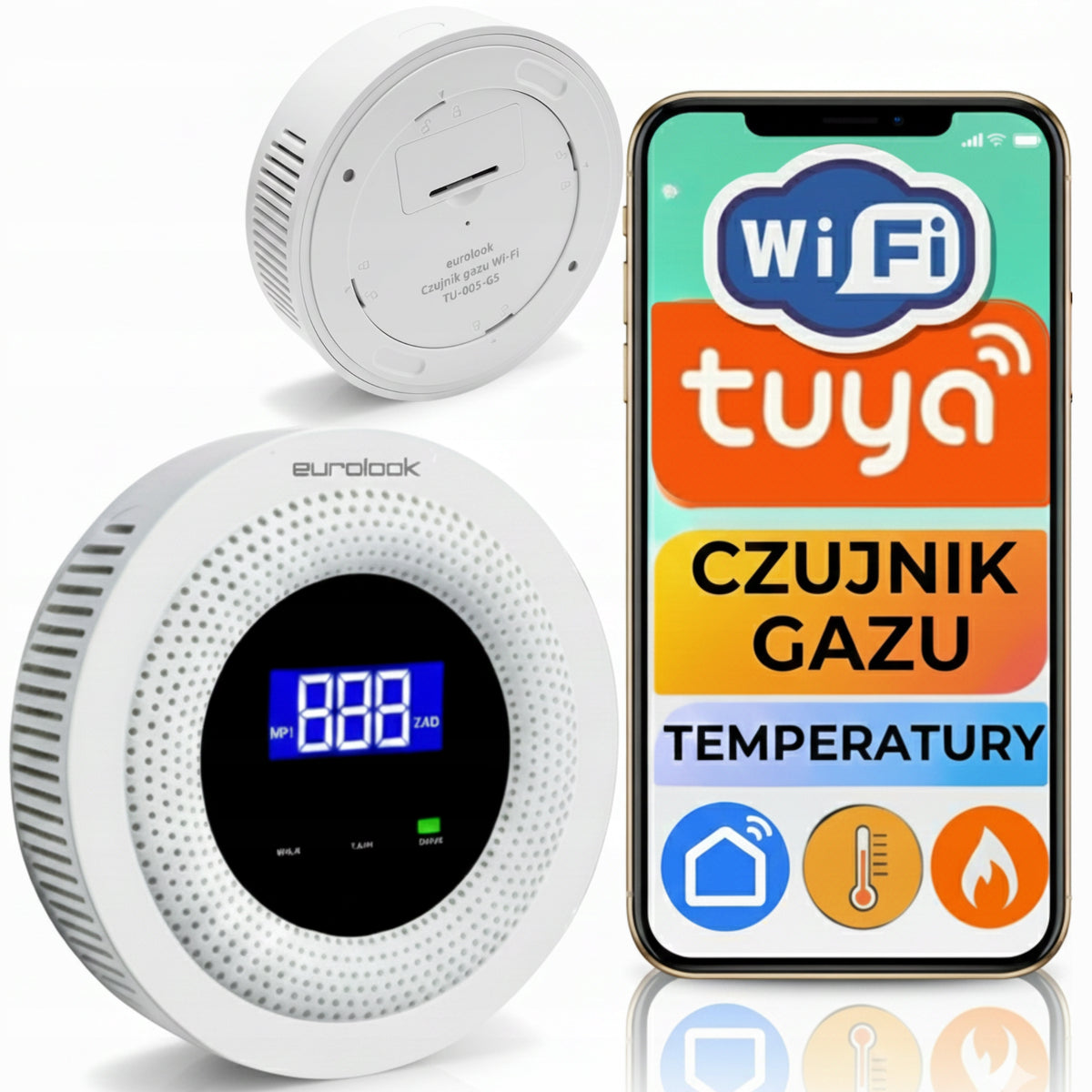 Tuya Smart WiFi Methane Natural Gas Leak Sensor DETECTOR