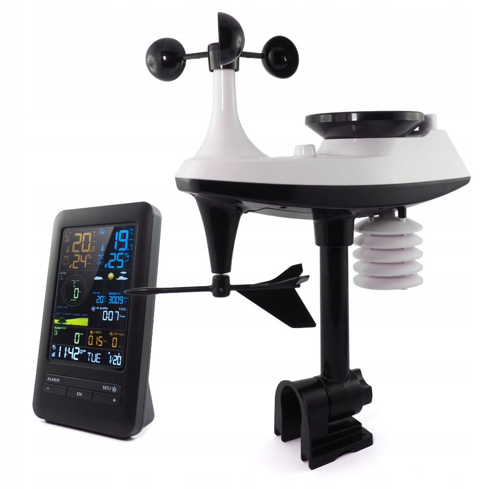 Tuya Wi-Fi Weather Station LCD Panel Plus Outdoor Detector Packaging status original
