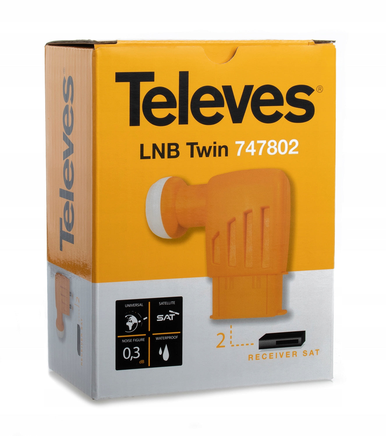 Twin Converter Televes 747802 Full HD Profesional EAN (GTIN) 8424450137710
