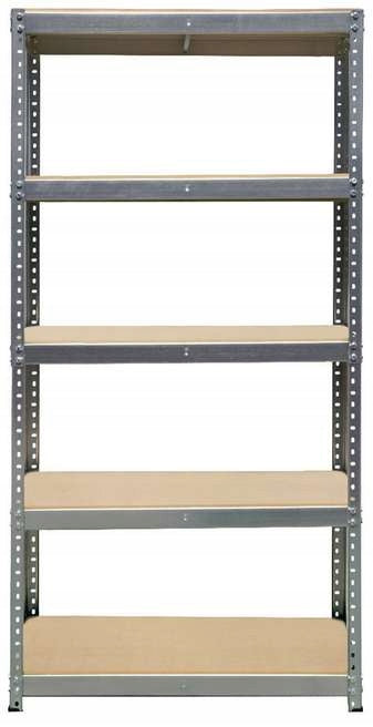 Twisted METAL RACK for screws 180x90x40 GALVANIZED 5P x 200kg Metalkas Manufacturer code skręcanymetalkas
