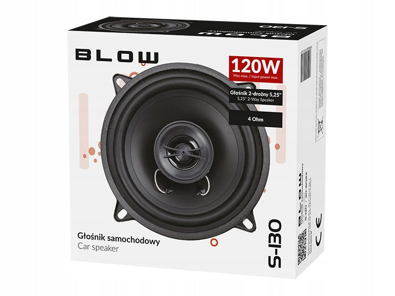 Two-Way Speaker BLOW S-130 120W 5,25" 4 Ohm Brand Blow
