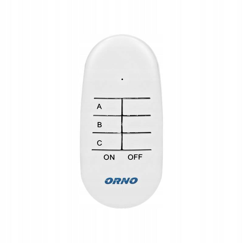Two mini sockets controlled by remote control OR-GB-439 Brand Orno