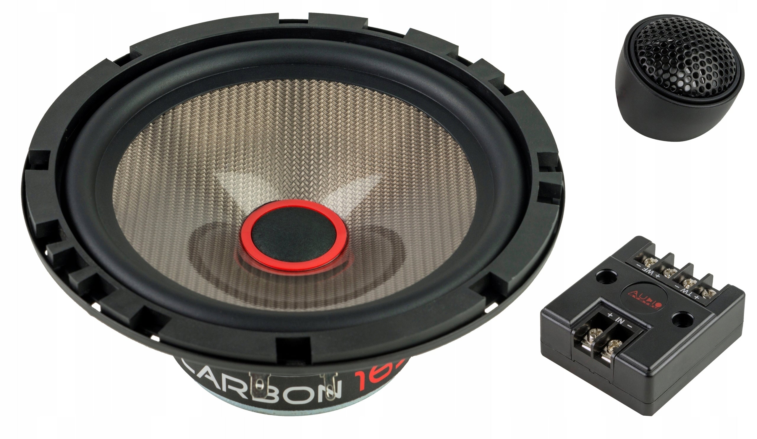 Two-way car speakers Audio System Carbon 165 set separated