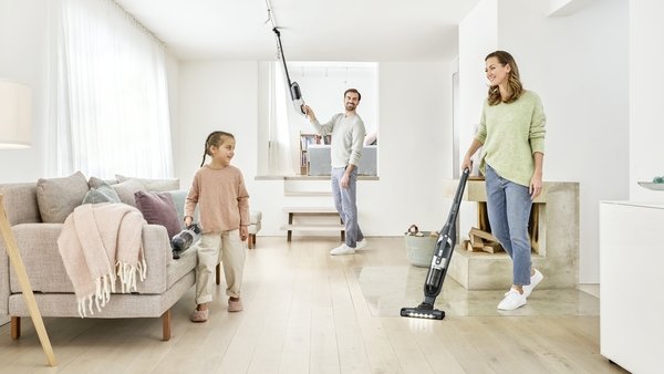 Tyčový vysavač Bosch BCH3K2801 černý Dust container volume 0.4 l