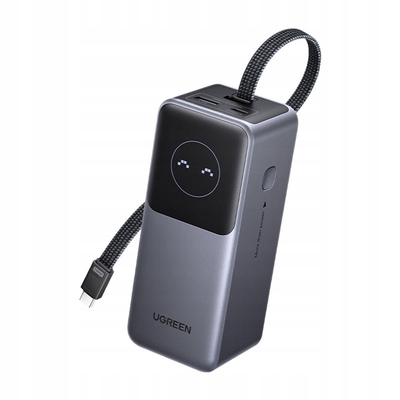 UGREEN PB723 Powerbank 20000mAh USB 2x USB-C Built-in USB-C Cable 130W Manufacturer code 55365B