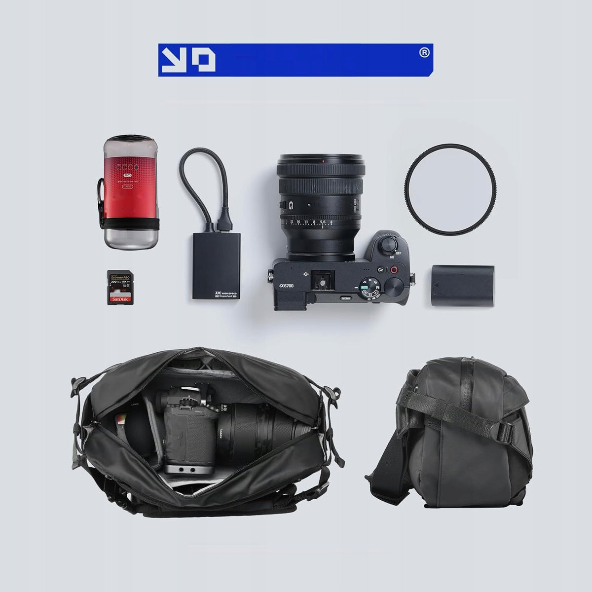 ULANZI Camera bag crossbody tripod mount 9 l Manufacturer code AB02