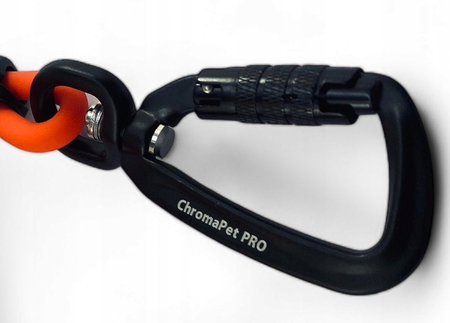 ULTRA LIGHTWEIGHT training rope for dogs biothane 10M NEO Orange 6mm|ChromaPet Brand no brand