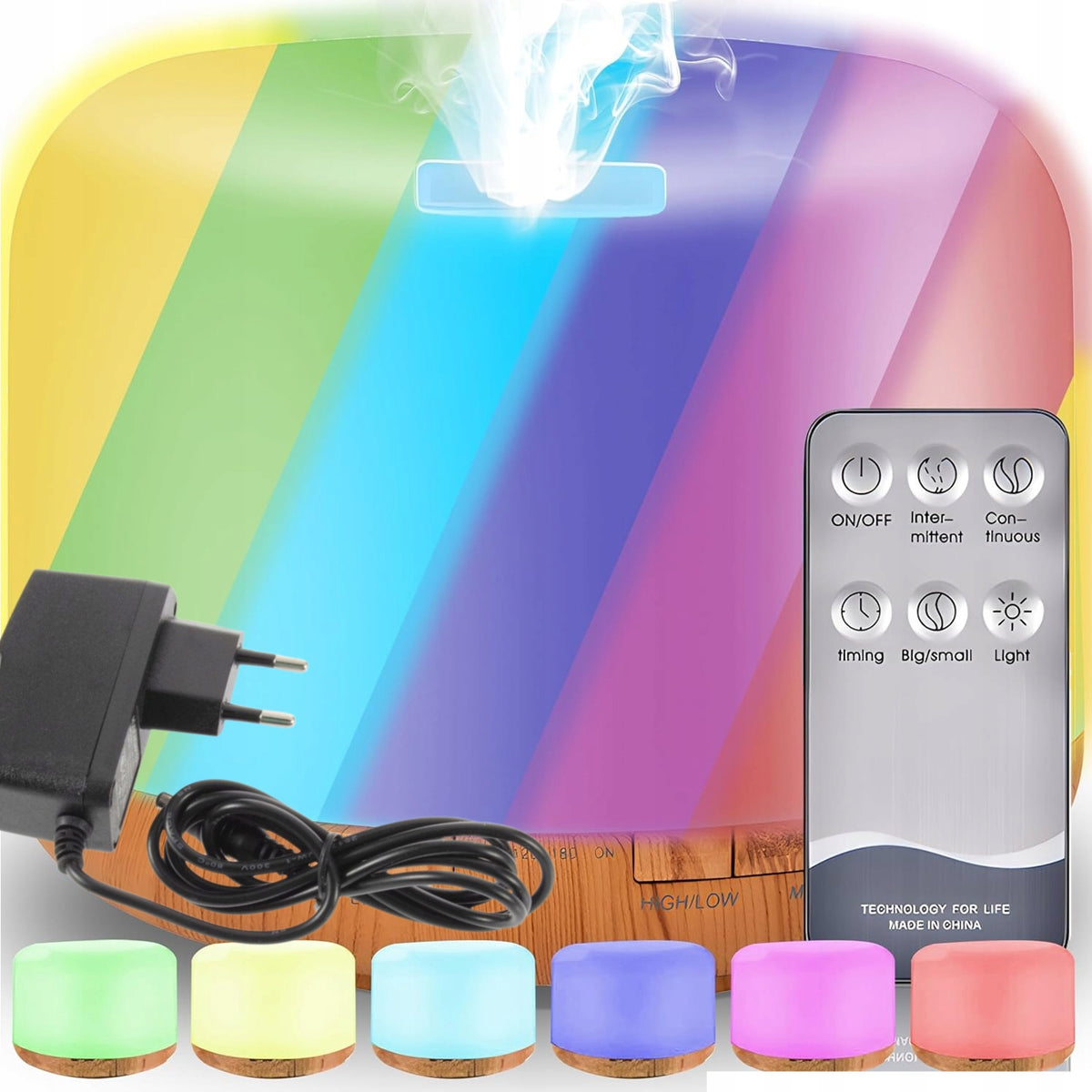ULTRASONIC AROMA DIFFUSER 300ML, FOR OILS
