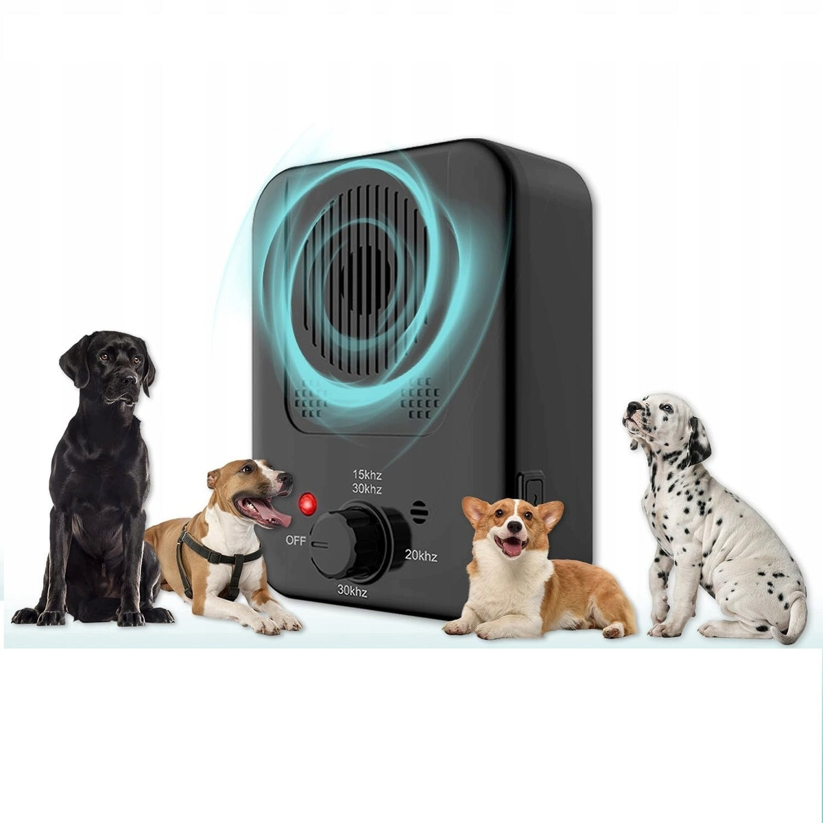 ULTRASONIC BARKER FOR DOGS DETERRENT DEVICE FOR BARKING