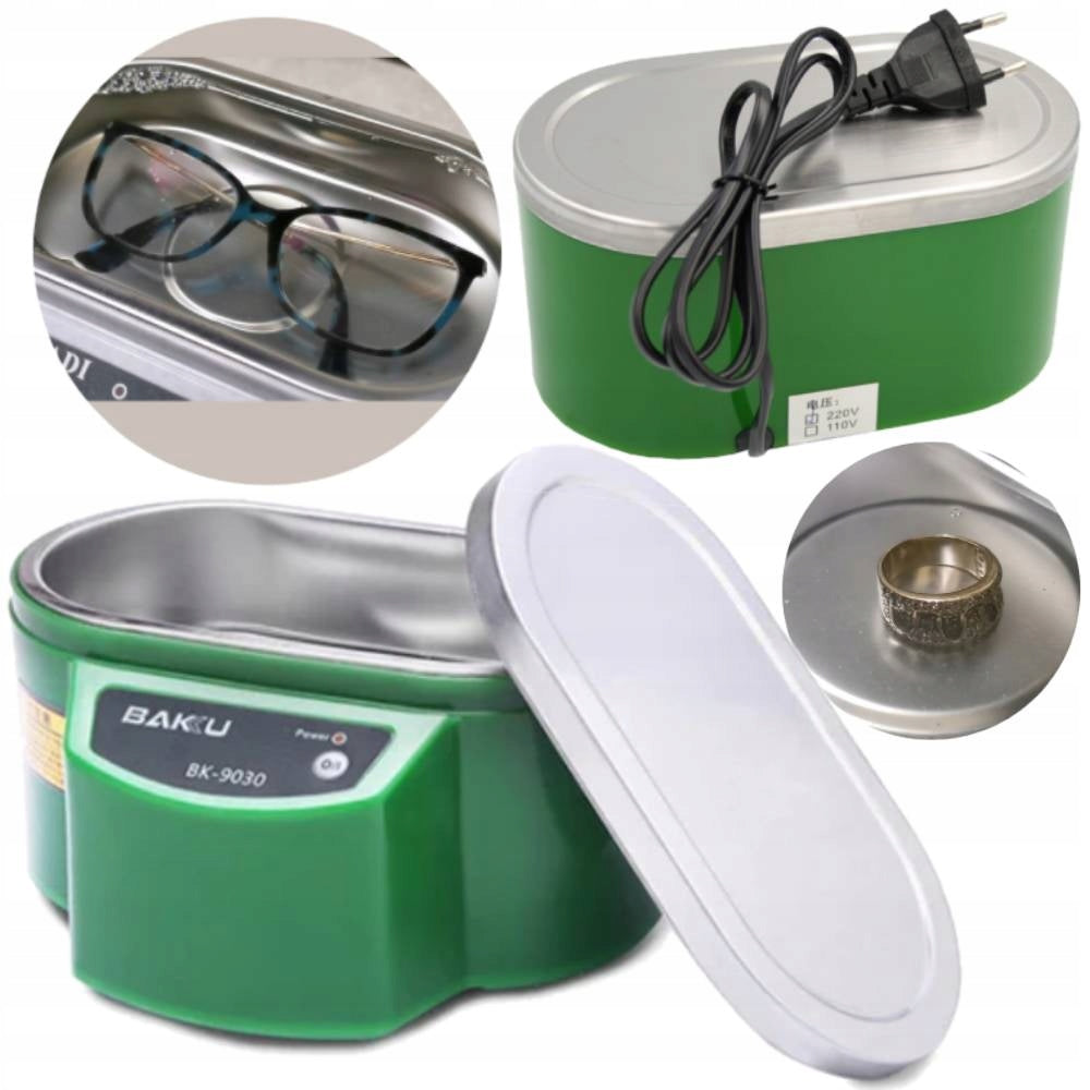 ULTRASONIC CLEANER 0.6L STERILIZATION OF GLASSES PEDICURE TOOLS