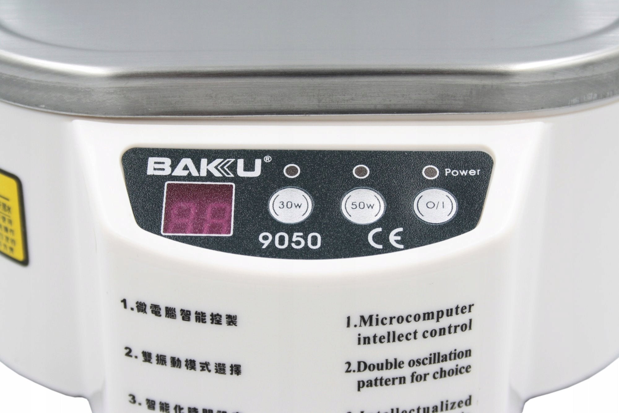 ULTRASONIC CLEANER 0.6L STERILIZER FOR WASHING TOOLS MANICURE JEWELRY Manufacturer code 00060E2 MYJKA ULTRADŹWIĘKOWA